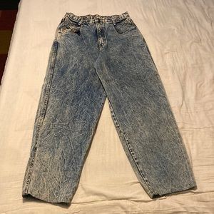 Vintage 80’s Zena High Rise Workwear Jeans USA Size 10